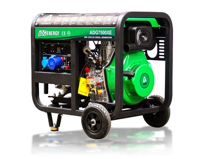Дизельная электростанция ADG-ENERGY ADG7500XE с АВР 5,5 кВт Открытый вариант исполнения 4