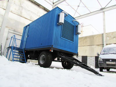 Дизельная электростанция ADG-ENERGY AD-83YC 60 кВт Варианты передвижения 4